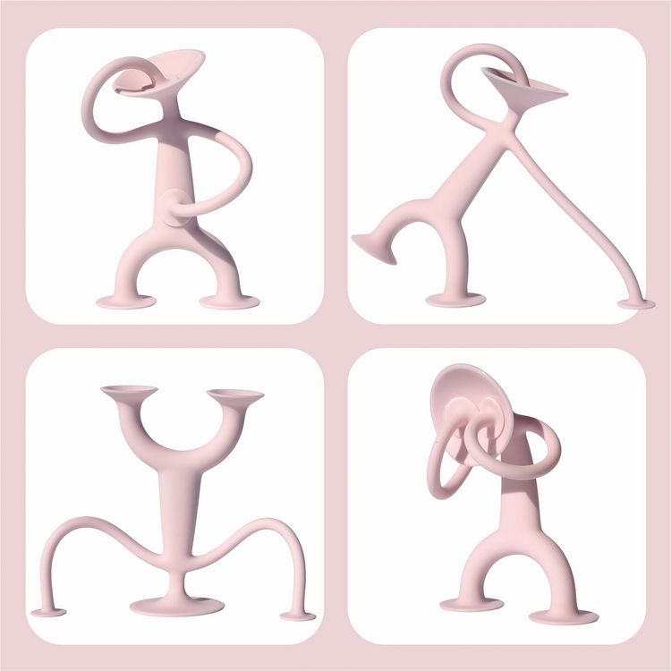 Produktbild: MOLUK - Oogi Elastische Spielfigur rosa