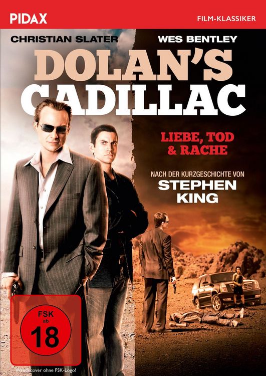 Produktbild: Stephen King: Dolan's Cadillac / Blutige Stephen-King-Verfilmung mit Christian Slater und &bdquo;Yellowstone&ldquo;-Star Wes Bentley (Pidax Film-Klassiker)