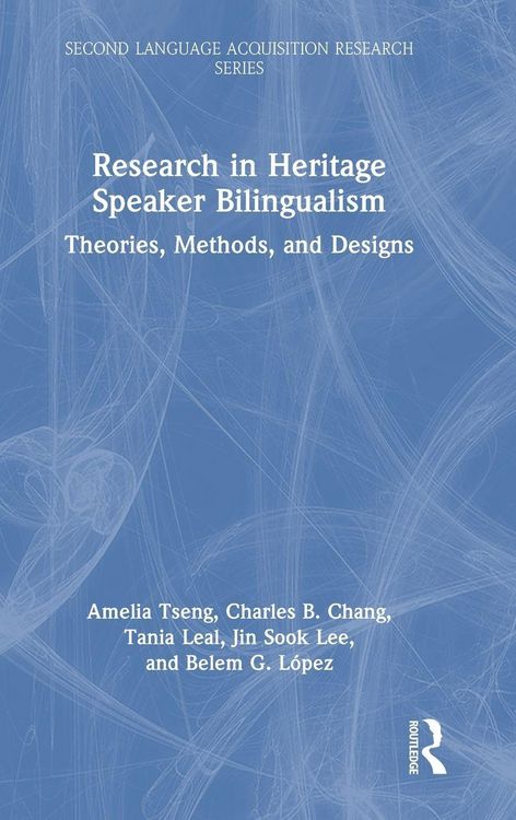 Produktbild: Research in Heritage Speaker Bilingualism