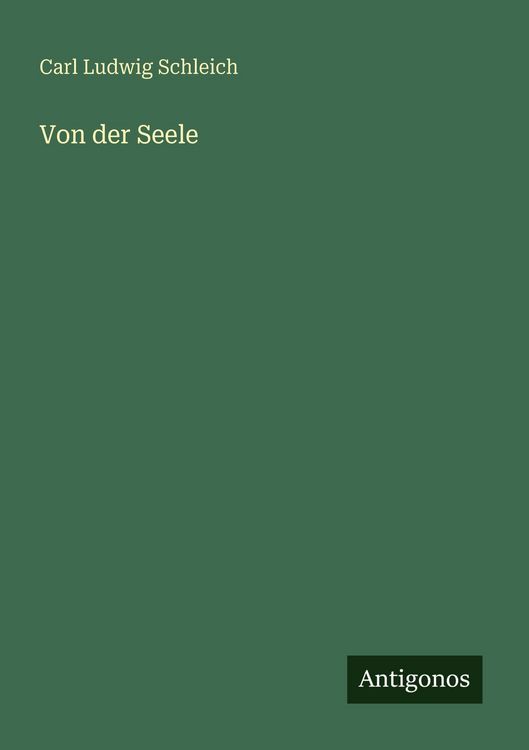 Produktbild: Von der Seele
