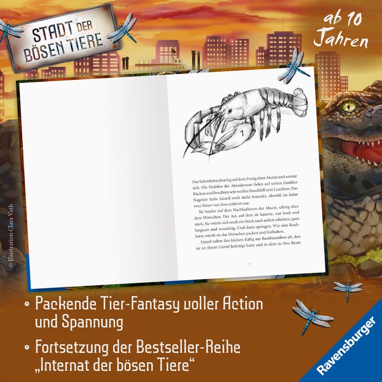 Produktbild: Stadt der b&ouml;sen Tiere, Band 2 - Die Rettung