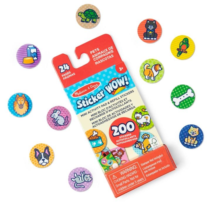 Produktbild: MAC Sticker Wow Nachf&uuml;llset Tiere