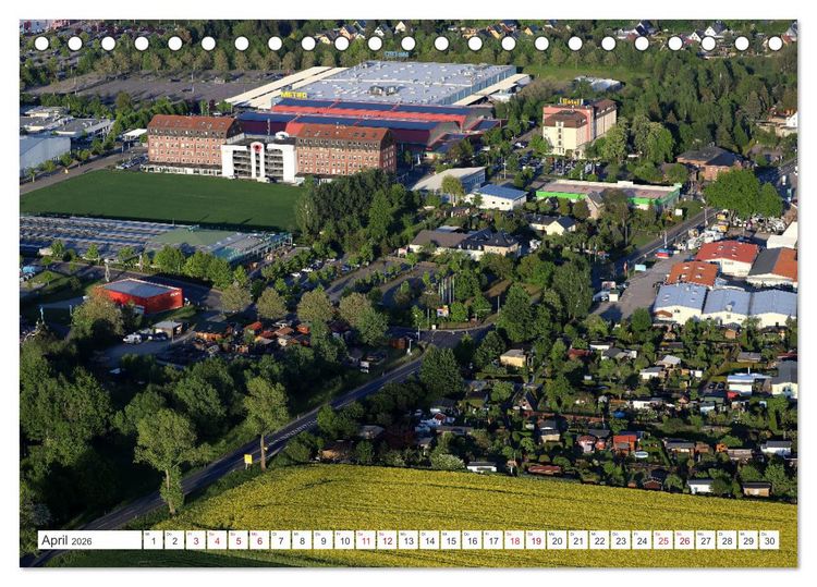 Produktbild: Chemnitz - Von Oben Nach Unten (Tischkalender 2026 DIN A5 quer), CALVENDO Monatskalender