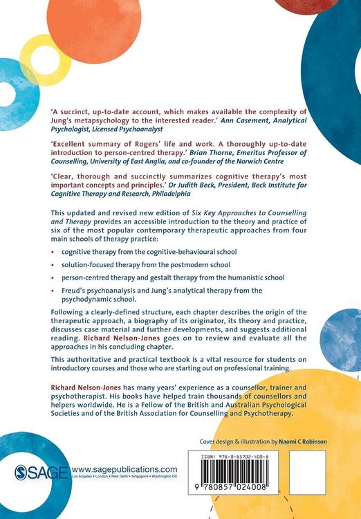 Produktbild: Six Key Approaches to Counselling and Therapy
