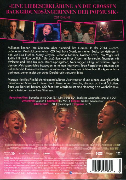 Produktbild: 20 Feet From Stardom