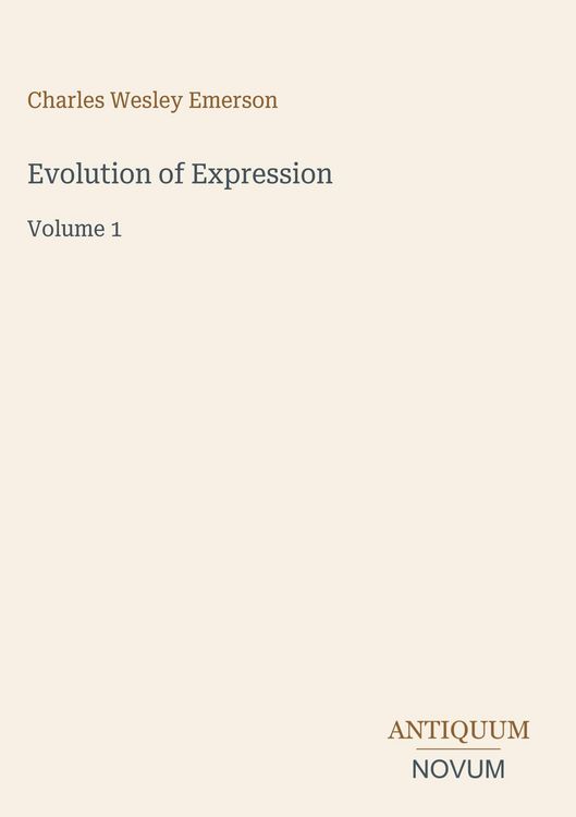 Produktbild: Evolution of Expression