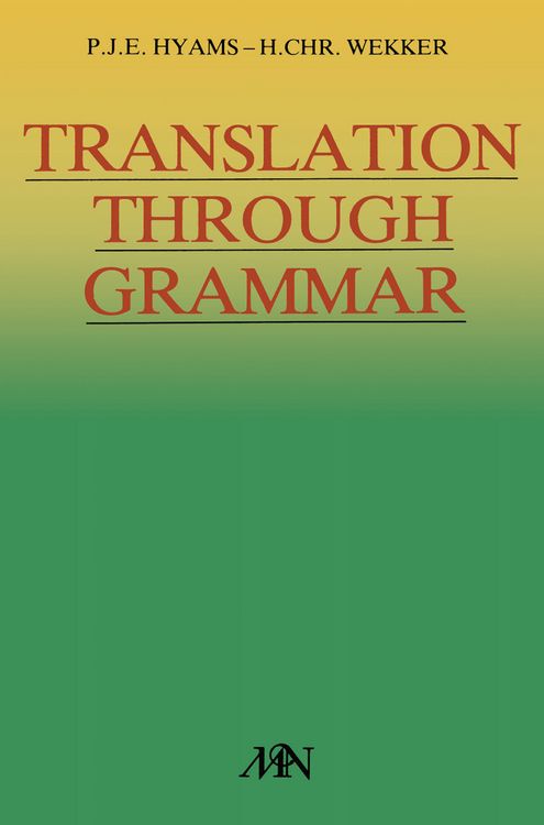 Produktbild: Translation through grammar