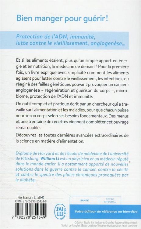 Produktbild: Bien manger pour gu&eacute;rir !