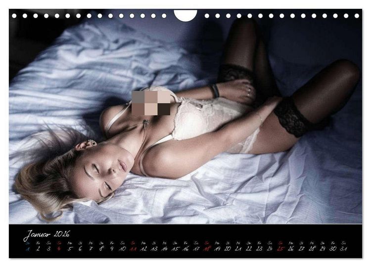 Produktbild: PinUp-Kalender 2026 (Wandkalender 2026 DIN A4 quer), CALVENDO Monatskalender