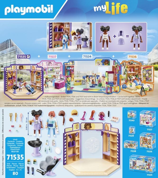 Produktbild: PLAYMOBIL 71535 Friseursalon
