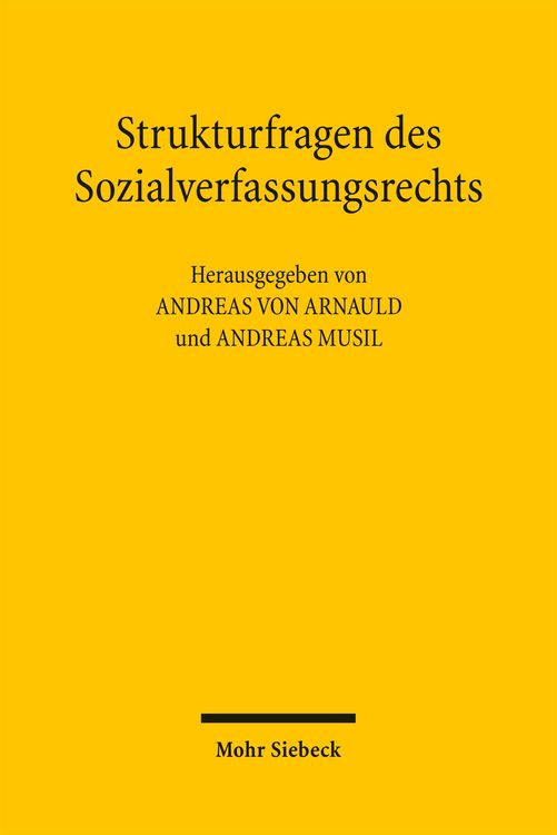 Produktbild: Strukturfragen des Sozialverfassungsrechts