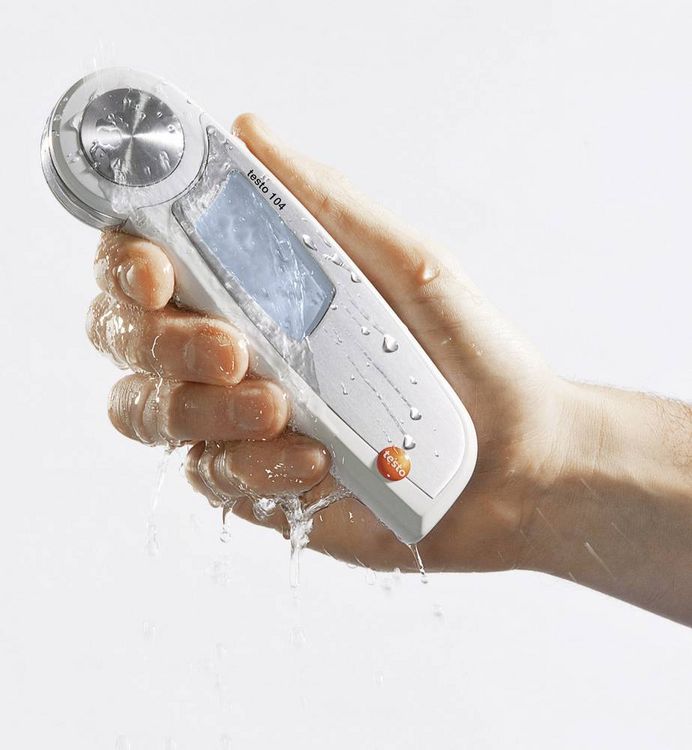 Produktbild: testo 104 Einstichthermometer (HACCP) Messbereich Temperatur -50 bis 250 &deg;C F&uuml;hler-Typ NTC HACCP-konform