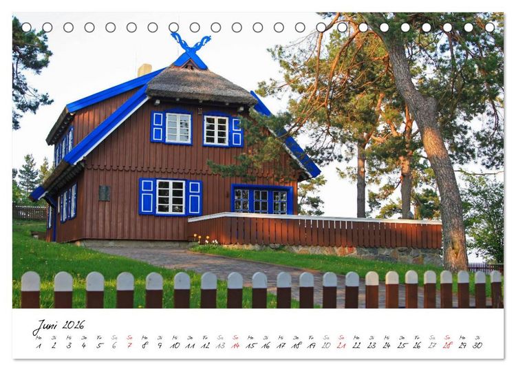 Produktbild: Litauen und Lettland (Tischkalender 2026 DIN A5 quer), CALVENDO Monatskalender
