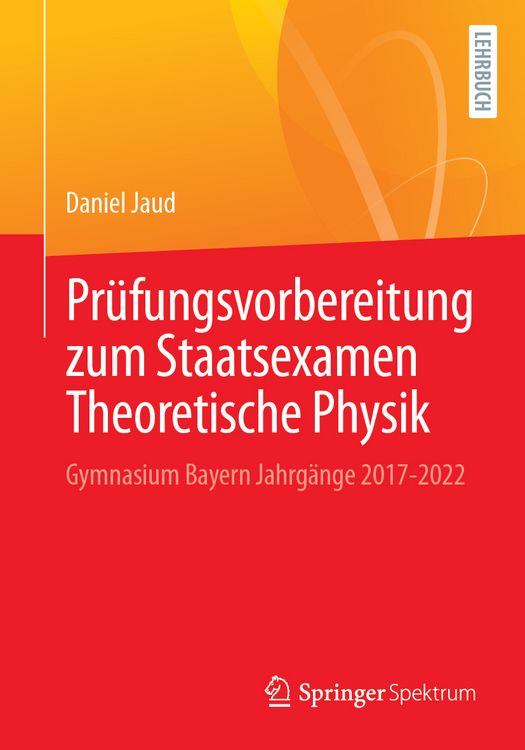Produktbild: Pr&uuml;fungsvorbereitung zum Staatsexamen Theoretische Physik