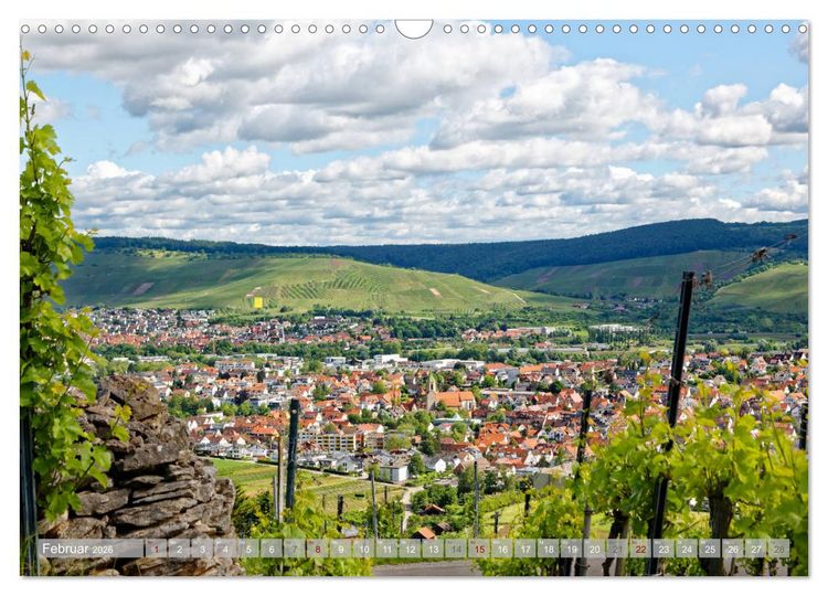 Produktbild: Weinstadt Wein-Kultur-Geschichte (Wandkalender 2026 DIN A3 quer), CALVENDO Monatskalender