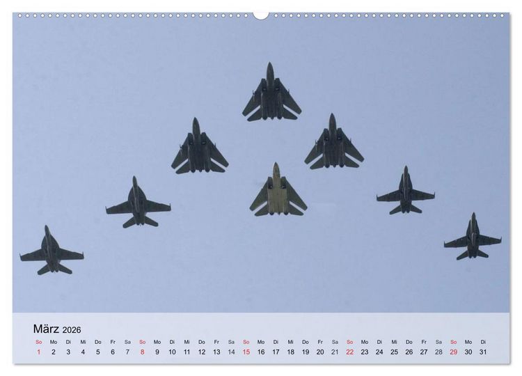 Produktbild: Flugschau in Reno (hochwertiger Premium Wandkalender 2026 DIN A2 quer), Kunstdruck in Hochglanz