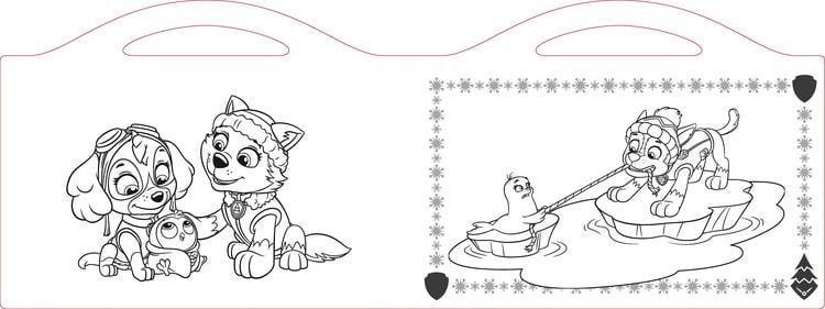 Produktbild: PAW Patrol Malbuch mit über 100 Stickern