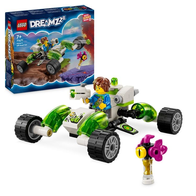 Bild vom Artikel LEGO DREAMZzz 71471 Mateos Geländeflitzer, Spielzeug-Set mit Buggy-Auto vom Autor 