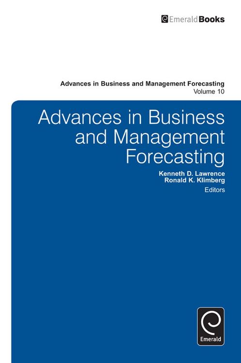 Produktbild: Advances in Business and Management Forecasting