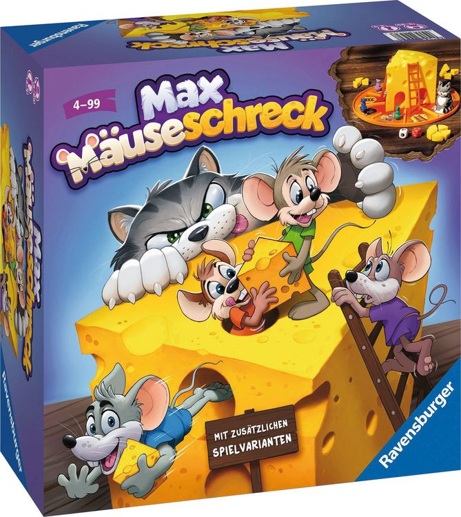 Produktbild: Max M&auml;useschreck - Kinderspiel ab 4 Jahre