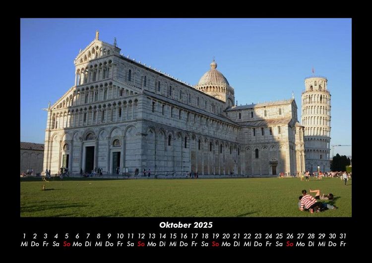 Produktbild: Sensation Italien 2025 Fotokalender DIN A3