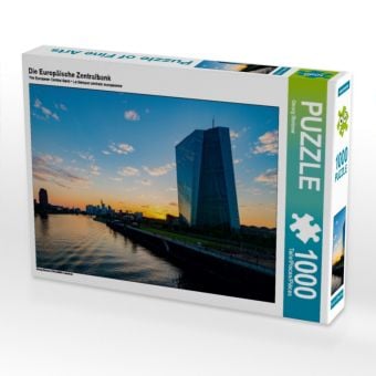 Produktbild: CALVENDO Puzzle Die Europ&auml;ische Zentralbank | 1000 Teile Lege-Gr&ouml;&szlig;e 64 &times; 48 cm Foto-Puzzle f&uuml;r gl&uuml;ckliche Stunden