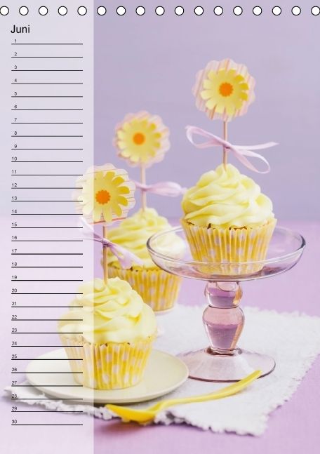 Produktbild: Geb&auml;ck-Couture K&uuml;chenplaner (Tischkalender immerw&auml;hrend DIN A5 hoch)
