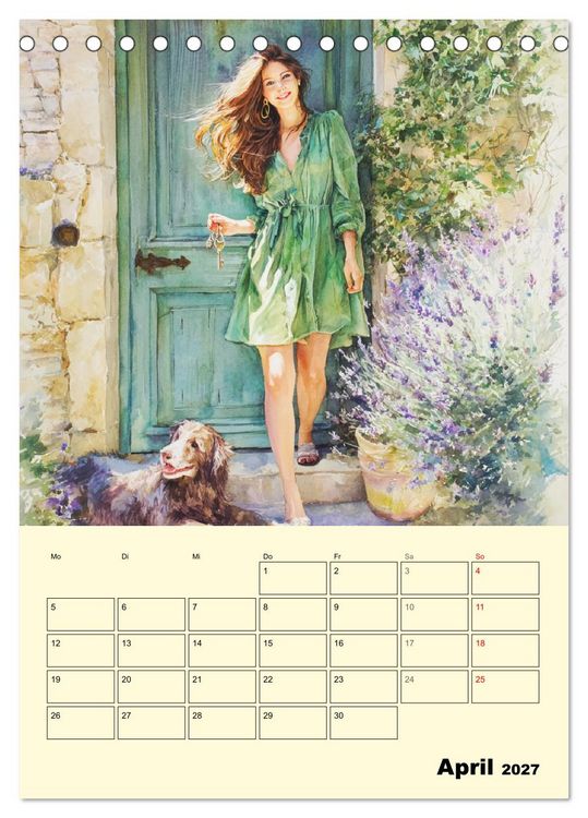 Produktbild: Zeit f&uuml;r Mich. Inspiration f&uuml;r kleine Fluchten und Pausen (Tischkalender 2027 DIN A5 hoch), CALVENDO Monatskalender