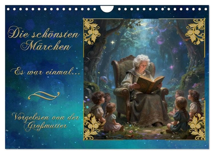 Produktbild: Die sch&ouml;nsten M&auml;rchen (Wandkalender 2027 DIN A4 quer), CALVENDO Monatskalender