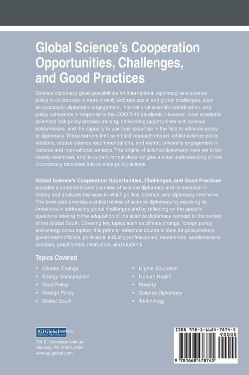 Produktbild: Global Science's Cooperation Opportunities, Challenges, and Good Practices