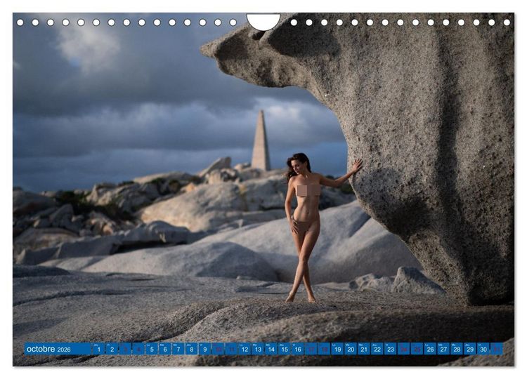 Produktbild: Sardaigne - Les paysages et le nu (Calendrier mural 2026 DIN A4 vertical), CALVENDO calendrier mensuel