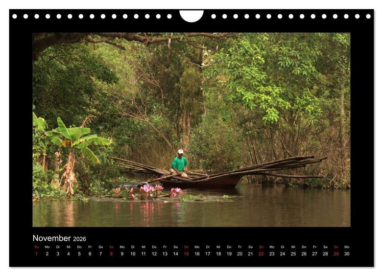 Produktbild: Unterwegs in Vietnam (Wandkalender 2026 DIN A4 quer), CALVENDO Monatskalender