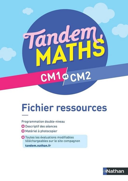 Produktbild: Tandem, maths CM1 et CM2 : fichier ressources