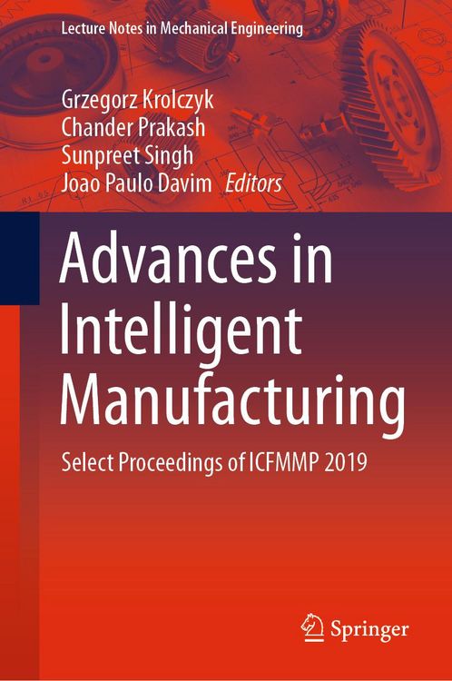 Produktbild: Advances in Intelligent Manufacturing