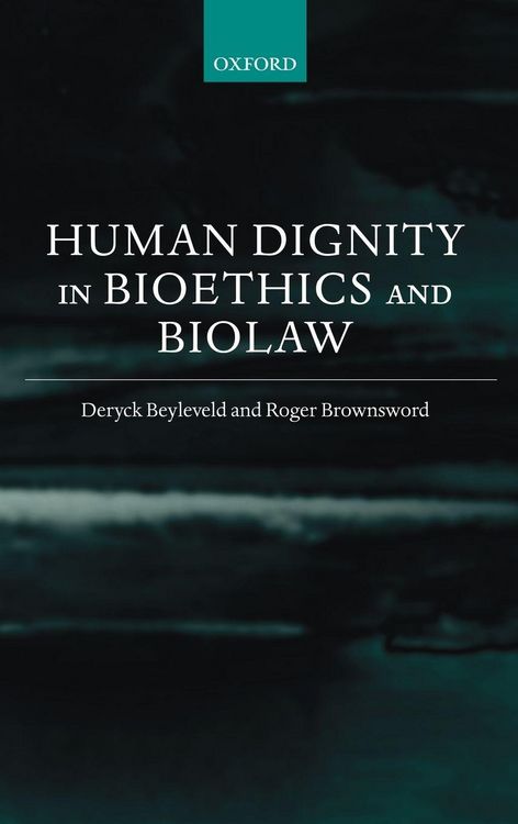 Produktbild: Human Dignity in Bioethics and Biolaw