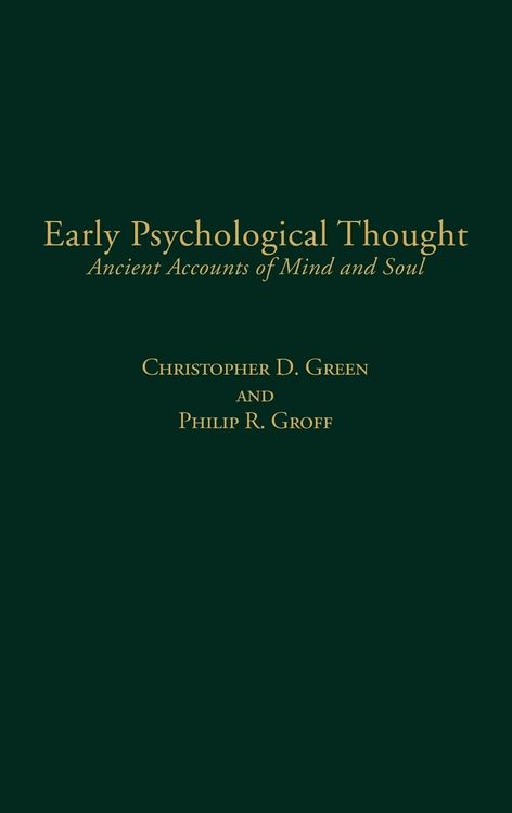 Produktbild: Early Psychological Thought