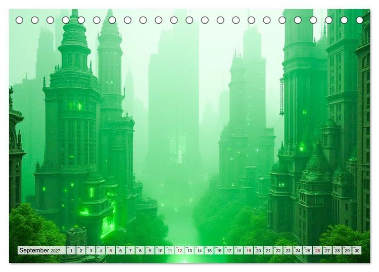 Produktbild: Der Zauberer von Oz &ndash; Die Reise zwischen Welten (Tischkalender 2027 DIN A5 quer), CALVENDO Monatskalender