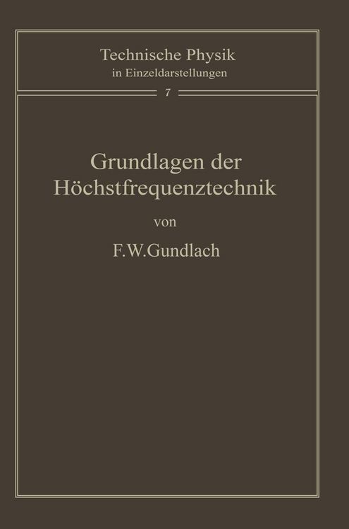 Produktbild: Grundlagen der H&ouml;chstfrequenztechnik