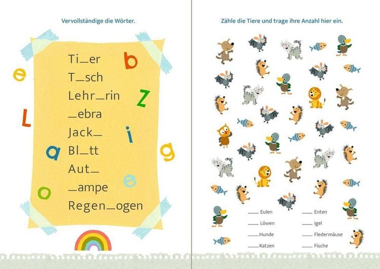 Produktbild: Meine superschlaue kunterbunte Schulstart-Box
