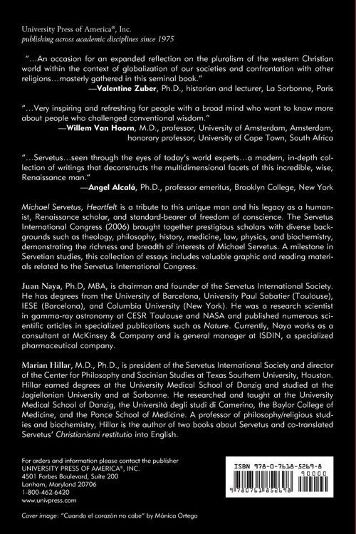 Produktbild: Michael Servetus, Heartfelt