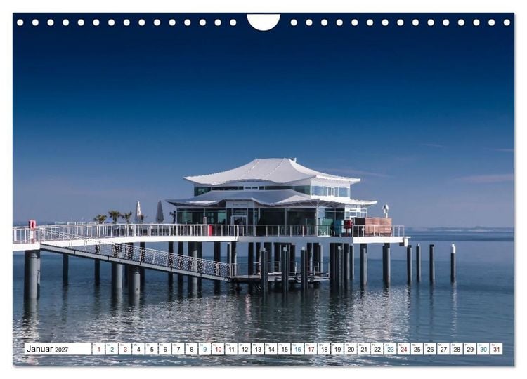 Produktbild: Die Ostseek&uuml;ste von Neustadt bis Travem&uuml;nde (Wandkalender 2027 DIN A4 quer), CALVENDO Monatskalender