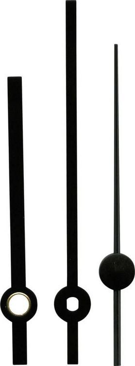 Produktbild: Zeigersatz Standard Aluminium Schwarz Schlitz