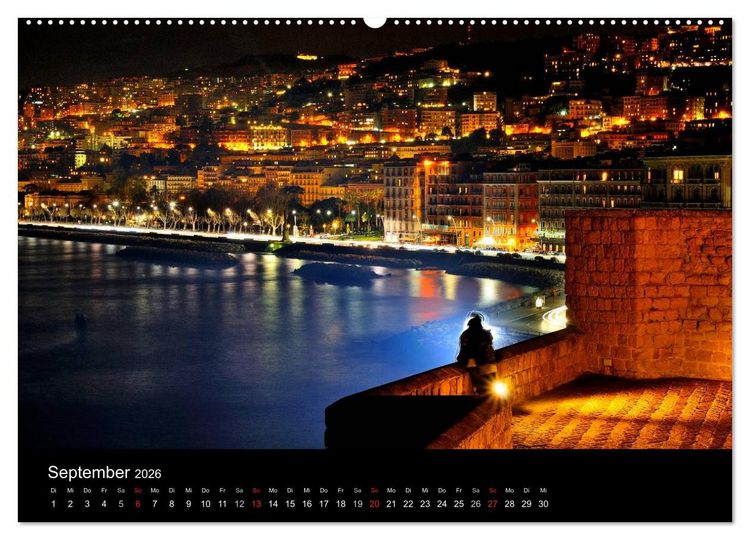 Produktbild: Neapel und Umgebung (hochwertiger Premium Wandkalender 2026 DIN A2 quer), Kunstdruck in Hochglanz