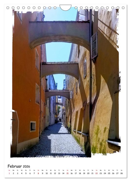 Produktbild: Ein Spaziergang durch Passau (Wandkalender 2026 DIN A4 hoch), CALVENDO Monatskalender
