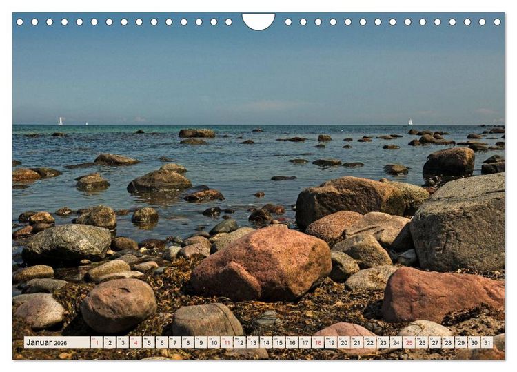 Produktbild: Urlaubsparadies R&uuml;gen (Wandkalender 2026 DIN A4 quer), CALVENDO Monatskalender
