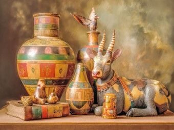 Produktbild: CALVENDO Puzzle Afrikanische Stillleben | 1000 Teile Lege-Gr&ouml;&szlig;e 64x48cm Foto-Puzzle f&uuml;r gl&uuml;ckliche Stunden