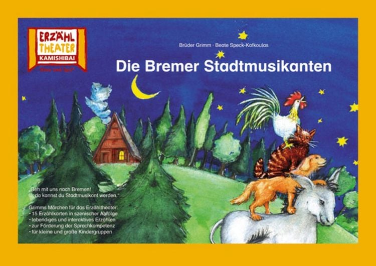 Produktbild: Grimm: Kamishibai: Die Bremer Stadtmusikanten