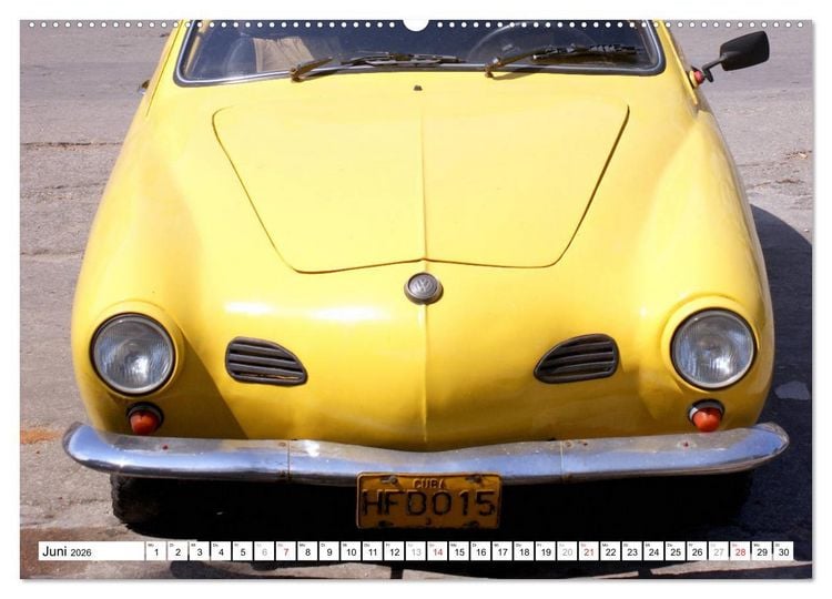 Produktbild: KARMANN GHIA - Auto-Legenden (hochwertiger Premium Wandkalender 2026 DIN A2 quer), Kunstdruck in Hochglanz