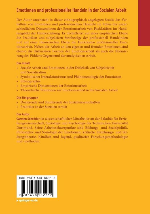 Produktbild: Emotionen und professionelles Handeln in der Sozialen Arbeit
