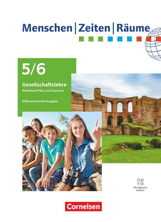 Produktbild: Menschen-Zeiten-R&auml;ume - Gesellschaftslehre/Gesellschaftswissenschaften - Rheinland-Pfalz und Saarland - Differenzierende Ausgabe ab 2026 - Band 1: 5./6. Schuljahr